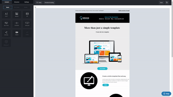 Newsletter sending program